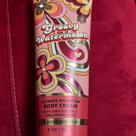 BBW 2pc Groovy Watermelon Body Cream - Picture 2 of 3